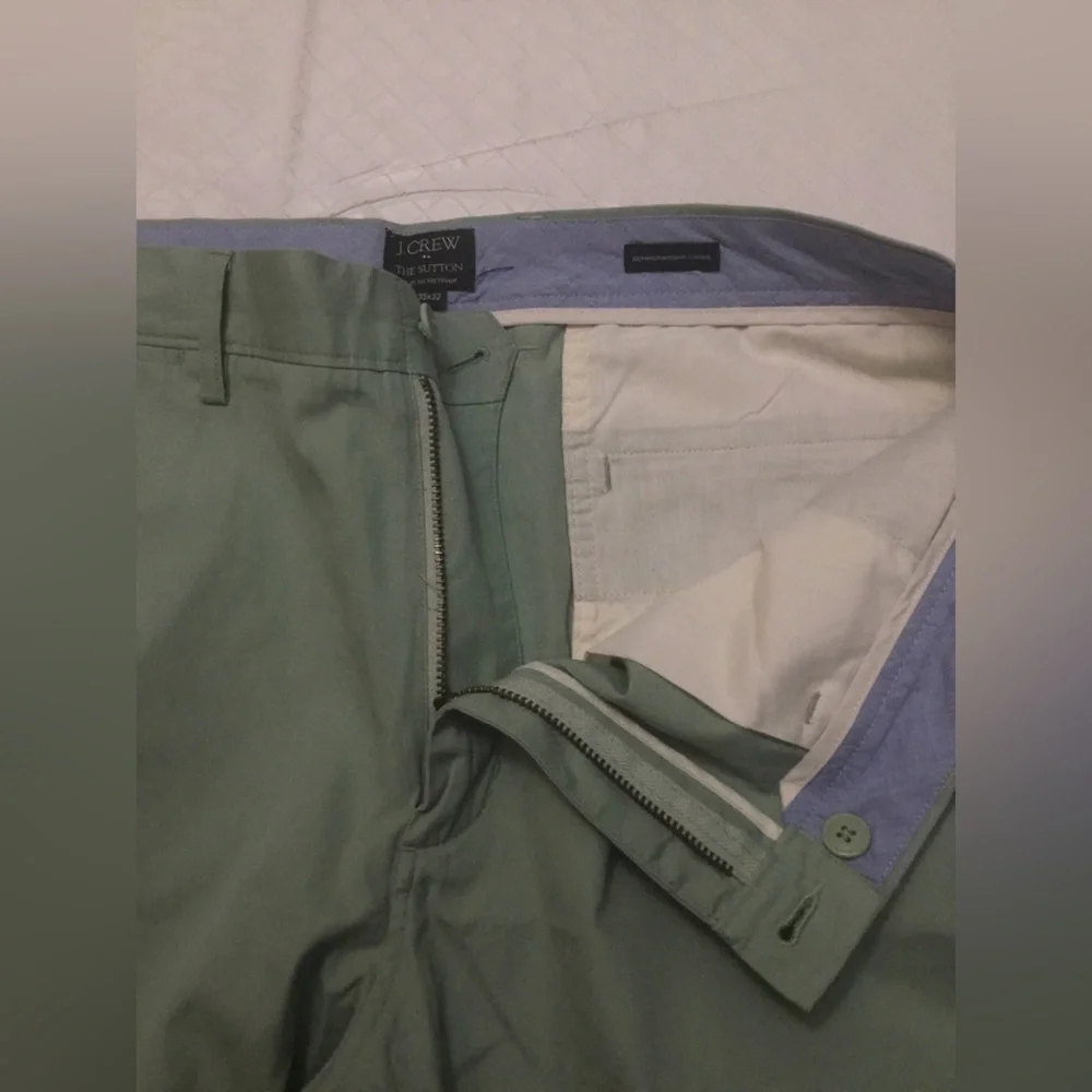 J. Crew Light Green Men’s Casual Chinos